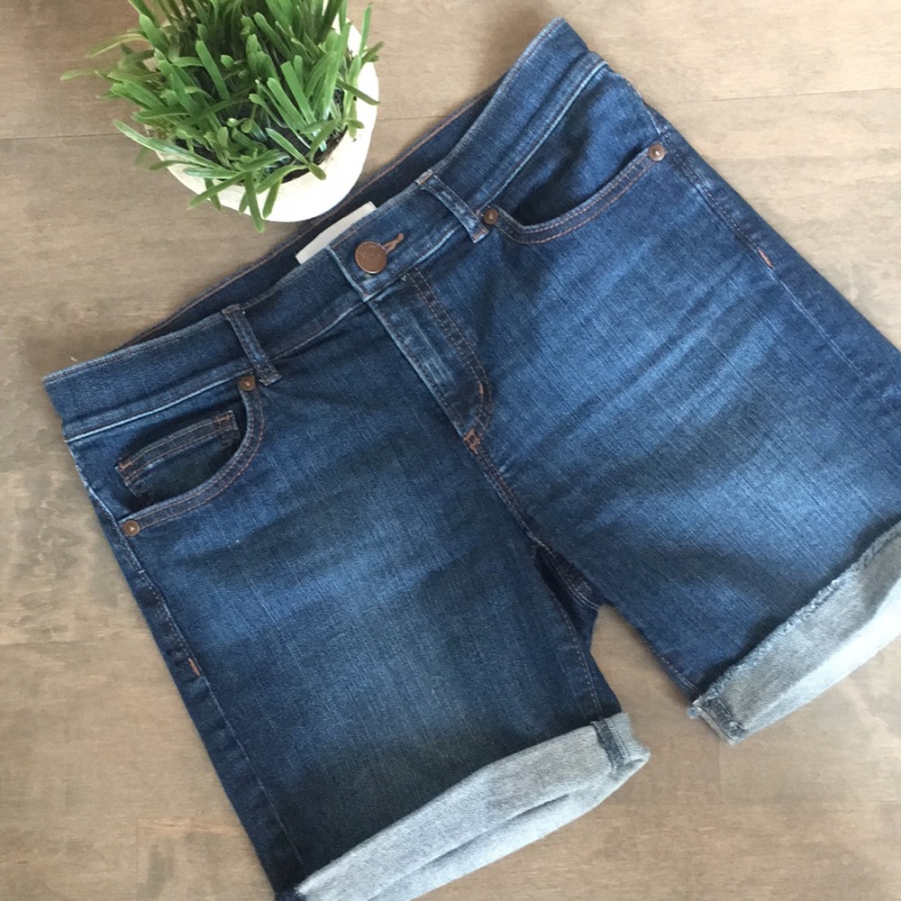 Loft denim jean shorts